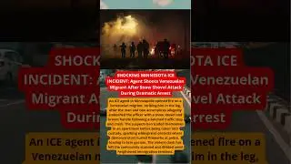 SHOCKING MINNESOTA ICE INCIDENT: Agent Shoots Venezuelan Migrant After Snow Shovel Attack During Dr