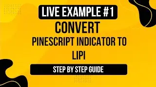 Конвертация скрипта TradingView Pine в GoCharting LIPI &ndash; Пример 1