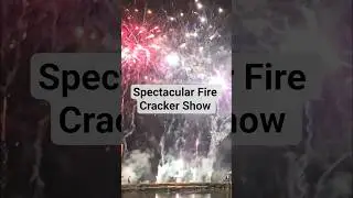 Amazing Fire Cracker Show at the Beach #travel #celebration