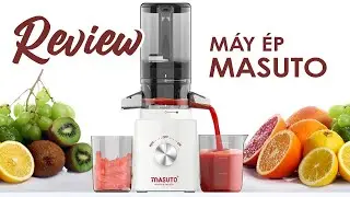 Máy ép Masuto tầm 1 triệu ép hết 1 mâm rau củ quả / xem hết cuối video có nên mua ko