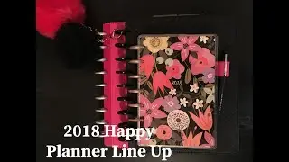 2017/2018 Happy Planner Line Up/Flip Through