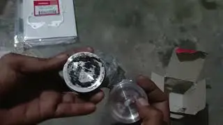 Unboxing Piston Kit 0 50 Honda Supra X 125 FI 131A3K41N00, Gasket Cylinder Head, Gasket Cylinde