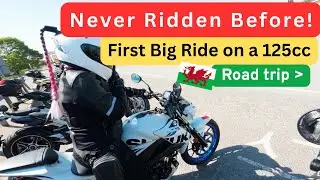 Wales Bike & Brew Passport: First Big Ride on a 125cc, From Pillion to Rider!