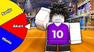 RANDOM WHEEL Picks My Style in Volleyball Legends!