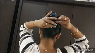 Very Easy Clutcher Bun Hairstyle For Oily Hair | Oily Hair Bun Style |Self style @deepikahairstyle