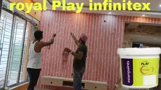 royal Play infinitex all new design Asian paints#asianpaints #wallpaint