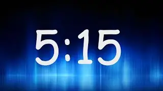 5:15 Minutes Timer / Countdown from 5min 15sec