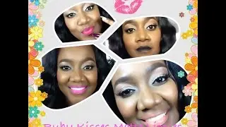 Ruby Kisses Matte Lipsticks - Review & Swatches