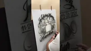 Airbrushed photo transfer memorial t shirt | kjairbrush | Тик Ток #Shorts