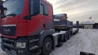MAN TGS 2011 в сцепке с тралом. осмотр и диагностика.  4 млн 900 тыс