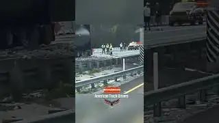 Oversized Load Strikes Hazard Without High Pole Escort