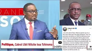 POLITIQUE, CABRAL LIBII FÉLICITE ISSA TCHIROMA