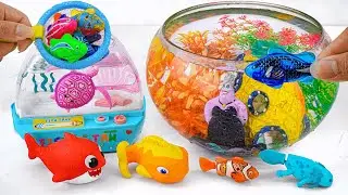[Toy asmr] Crocodile & RC Shark & Baby Shark &Zuru Robo Alive Aquarium ASMR Satisfying with Unboxing