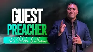 Wednesday 14th January | 7:30pm | Guest Preacher | Ps Tatahi Williams