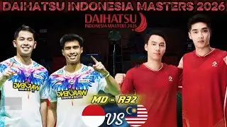 Sabar Karyaman Gutama/Moh Reza Pahlevi Isfahani vs Lwi/Chia (MAS) | R32 Badminton DIM26