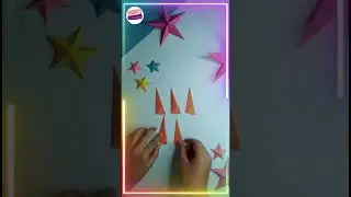 DIY Paper-Cut Star ⭐ | Easy Paper Star Craft for Kids | Home & Festive Decor | SuSa Creations #diy