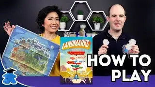Landmarks - How to Play Board Game. Includes Co-operative and competitive rules - fun words game📝🥳