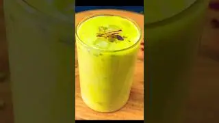 केसर पिस्ता लस्सी | Kesar pista lassi | How to make lassi at home | Simple lassi recipe in hindi