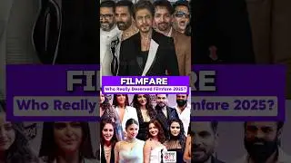 Filmfare Awards 2025 Winners Revealed!🔥 | Who Really Deserved It? 🤔#shorts #filmfare