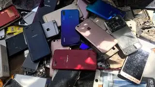 Riding a motorcycle, looking for old phones, found the huawei  nova3i to restore the broken phone