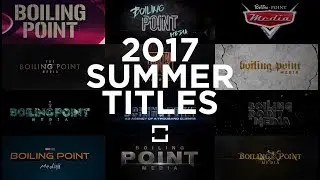 2017 Summer Titles
