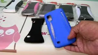 ZTE WARP 2IN1 HYBRID COLOR CASES