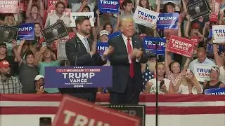Trump returns to campaign trail as Biden faces growing calls to step aside
