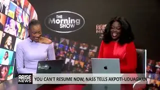The Morning Show: You Can't Resume Now, NASS Tells Akpoti-Uduaghan 