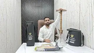 Foggit Sultan Hookah Unboxing and Review | How to make Hookah | How to Setup Hookah at Home #hookah 