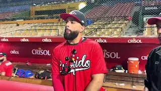 Michael de la Cruz sobre su llegada a el Escogido. 