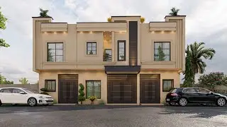Modern Line &ndash; Elegant Small House Design | Lahore, Pakistan