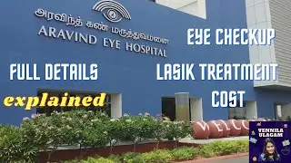 BEST EYE CHECKUP AT ₹100 | ARAVIND EYE HOSPITAL | Vennila Ulagam VLOG(தமிழ்)
