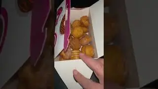 Mini dunkin donuts #asmr #satisfying #soundtrack #shorts #donuts