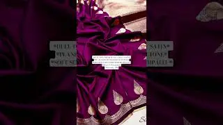 *DUEL TONE PREMIUM GALA SILKY SATIN*Blouse:-*  *Available**Price only- 1100
