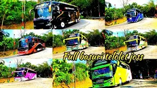 JOSSKEUN..❗BUS PARIWISATA PULANG DARI PANGANDARAN FULL BASURI TELOLET NGEUNAHEU PISAN..