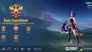 Season 39 Hanabi Massive Damage 22 | Mobile Legends Bang Bang