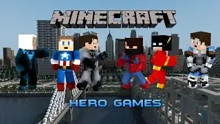 Minecraft: HERO GAMES! - Part 1 w/Tihyo & MajorGeneralHavoc