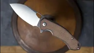 ЭКСКЛЮЗИВ!!! GiantMouse ACE Biblio Ti Micarta складной нож