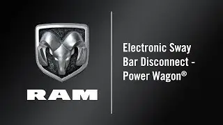 Electronic Sway Bar Disconnect &ndash; Power Wagon&reg;| How To | 2020 Ram 2500-3500