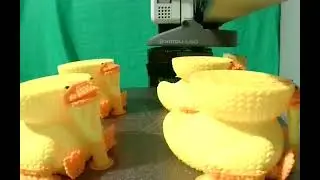 3D Printing Knitted Ducks! (Timelapse)