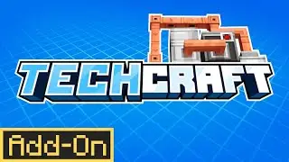 TECH CRAFT! | Minecraft Bedrock Add-On | Detailed Review & Showcase