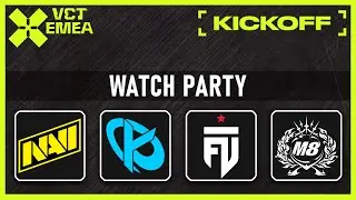 NAVI vs Karmine Corp | FUT vs Gentle Mates - VCT EMEA Watch Party