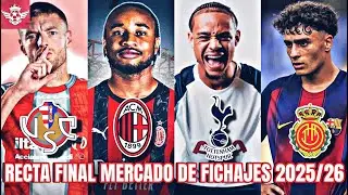 Ultimas HORAS del Mercado de FICHAJES - Vardy Cremonese, Nkunku Mil&aacute;n, Xavi Simons Tottenham y Mas