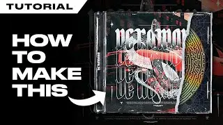 How to Create a CD Case #albumcover - Graphic Design Tutorial