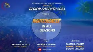 MZSA REGION SABBATH SERVICE 12/23/23