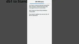DP300: Can You Pass This Administering Microsoft SQL Solutions Exam Sample Question? #shorts