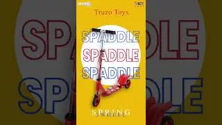 Truzo Toys | Spaddle Spring 3 Wheel Paddle Cycle &ndash; Fun & Safe Ride for Kids!