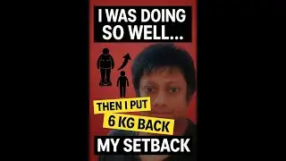 Weight Loss Isn&rsquo;t a Straight Line: My 6 Kg Setback. #weightloss