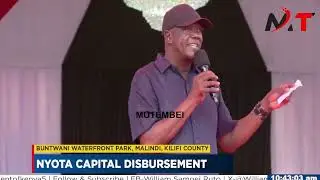 RUTO NI TUTAM KAMA HUTAKI SHAURI YAKO! KILIFI GOV SPEECH INFRONT OF RUTO!!