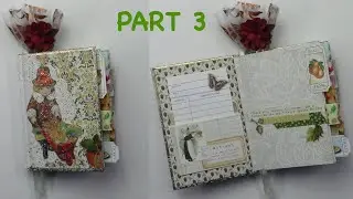 Part 3 Altered Book for Fall 2020 DIY Junk Junk Journal Tabs Pictures & Ephemera from Sugar Hiccups